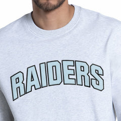 Las Vegas Raiders Starter Faceoff Fleece Sweatshirt Ash