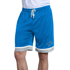 Detroit Lions Starter Power Play Mesh Shorts Blue