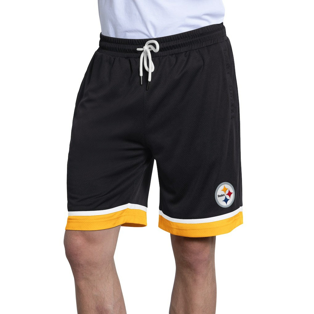 Pittsburgh Steelers Starter Power Play Mesh Shorts Black