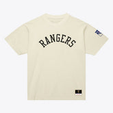 NHL New York Rangers Mitchell & Ness Unisex Arched Team T-Shirt - Cream
