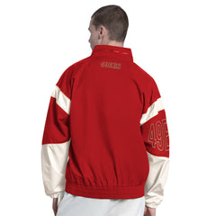 San Francisco 49ers Starter The Gust Full-Zip Hooded Jacket Scarlet