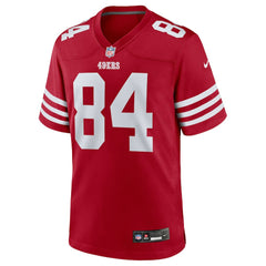 NFL Kendrick Bourne San Francisco 49ers Team Game Jersey - Scarlet
