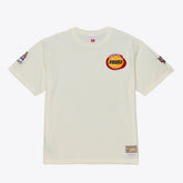 Houston Rockets Hardwood Classics Chainstitch Premium T-Shirt Cream