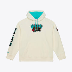 Memphis Grizzlies Hardwood Classics Chainstitch Premium Fleece Hoodie Cream