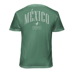 Mexico National Team 1863FC Back Wordmark Soft Wash T-Shirt Green