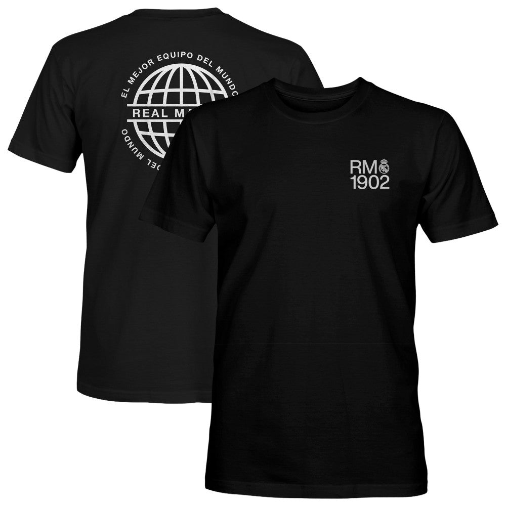 Real Madrid 1863FC Emblem Heavyweight T-Shirt Black sale