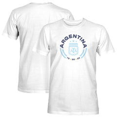 Argentina National Team 1863FC Established Location T-Shirt White