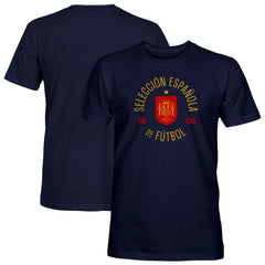 Spain National Team 1863FC Established Location T-Shirt Navy