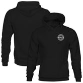 Bayern Munich 1863FC Youth Mono Badge Fleece Hoodie Black sale