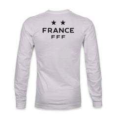 France National Team 1863FC Platinum Touch Long Sleeve T-Shirt Gray