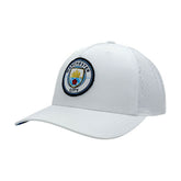 Manchester City 1863FC Mono Badge High Point Adjustable Hat White