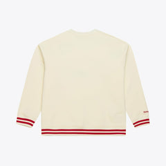 Philadelphia 76ers Hardwood Classics 76 Originals Collection Sweatshirt Cream