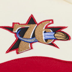 Philadelphia 76ers Hardwood Classics 76 Originals Collection Head Coach Hoodie Cream