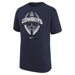 Dallas Cowboys Youth Icon Legend T-Shirt Navy