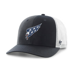 NHL Washington Capitals '47 Logo Trucker Adjustable Hat - Navy/White