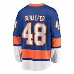 NHL Matthew Schaefer New York Islanders Fanatics Home Breakaway Player Jerseys - Royal