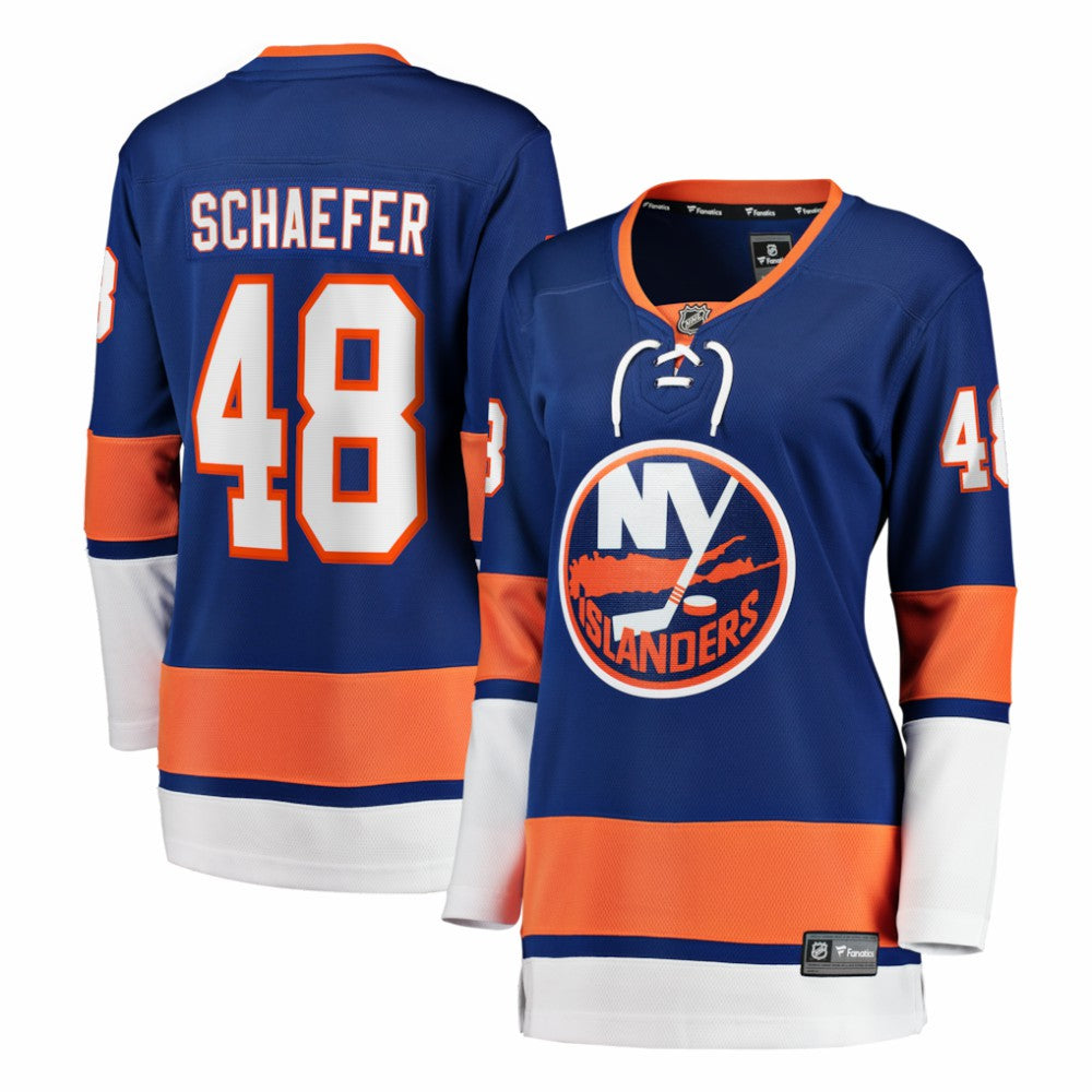 NHL Matthew Schaefer New York Islanders Fanatics Women's Home Breakaway Player Jerseys - Royal