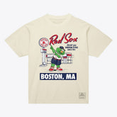 Boston Red Sox Mitchell & Ness Deli T-Shirt - Cream T-shirts