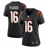 NFL Joe Flacco Cincinnati Bengals Women's Team Game Jersey - Black