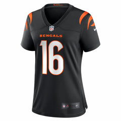 NFL Joe Flacco Cincinnati Bengals Women's Team Game Jersey - Black