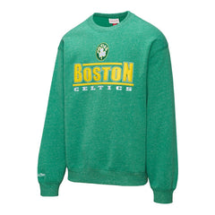Boston Celtics Throw It Back Fleece Sweatshirt Green