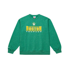 Boston Celtics Throw It Back Fleece Sweatshirt Green