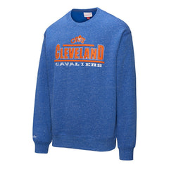 Cleveland Cavaliers Throw It Back Fleece Sweatshirt Royal