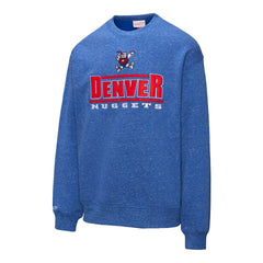 Denver Nuggets Throw It Back Fleece Sweatshirt Royal