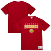 Houston Rockets Hardwood Classics Throw It Back Premium T-Shirt Red