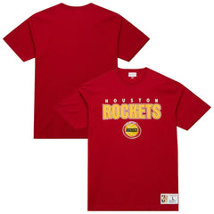 Houston Rockets Hardwood Classics Throw It Back Premium T-Shirt Red