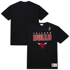 Chicago Bulls Hardwood Classics Throw It Back Premium T-Shirt Black