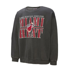 Miami Heat NBA Downtown Collection Fleece Sweatshirt Black