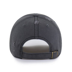 NHL Boston Bruins '47 Weathered Clean Up Adjustable Hat - Charcoal