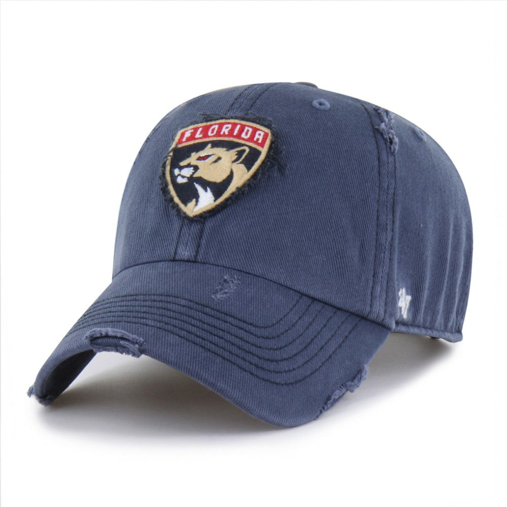 NHL Florida Panthers '47 Weathered Clean Up Adjustable Hat - Navy