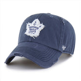 NHL Toronto Maple Leafs '47 Weathered Clean Up Adjustable Hat - Navy