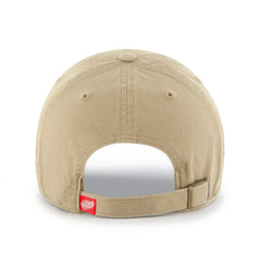 NHL Detroit Red Wings '47 Logo Clean Up Adjustable Hat - Khaki