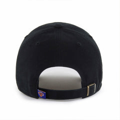 New York Knicks '47 Black on Black Clean Up Adjustable Hat