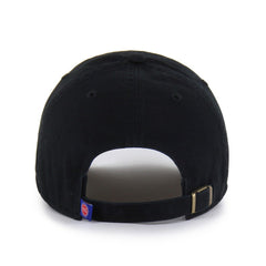 Detroit Pistons '47 Black on Black Clean Up Adjustable Hat