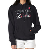 NHL New Jersey Devils G-III 4Her by Carl Banks Shadow Logo Fleece Pullover Hoodie - Black