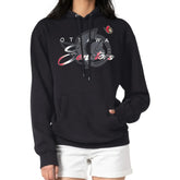 NHL Ottawa Senators G-III 4Her by Carl Banks Shadow Logo Fleece Pullover Hoodie - Black