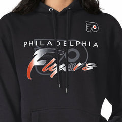 NHL Philadelphia Flyers G-III 4Her by Carl Banks Shadow Logo Fleece Pullover Hoodie - Black