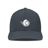NHL Ottawa Senators Levelwear Rise Slate & Snow Structured Flex Hat - Charcoal