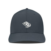 NHL Utah Mammoth Levelwear Rise Slate & Snow Structured Flex Hat - Charcoal
