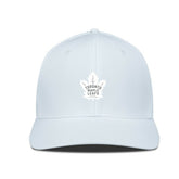 NHL Toronto Maple Leafs Levelwear Rise Slate & Snow Structured Flex Hat - White