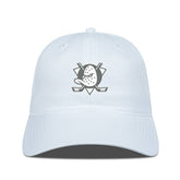 NHL Anaheim Ducks Levelwear Matrix Slate & Snow Unstructured Adjustable Hat - White