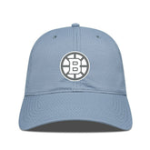 NHL Boston Bruins Levelwear Matrix Slate & Snow Unstructured Adjustable Hat - Blue