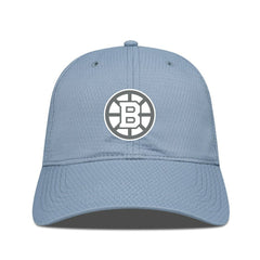 NHL Boston Bruins Levelwear Matrix Slate & Snow Unstructured Adjustable Hat - Blue