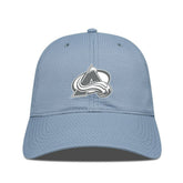 NHL Colorado Avalanche Levelwear Matrix Slate & Snow Unstructured Adjustable Hat - Blue