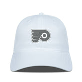 NHL Philadelphia Flyers Levelwear Matrix Slate & Snow Unstructured Adjustable Hat - White