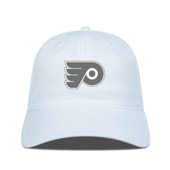 NHL Philadelphia Flyers Levelwear Matrix Slate & Snow Unstructured Adjustable Hat - White